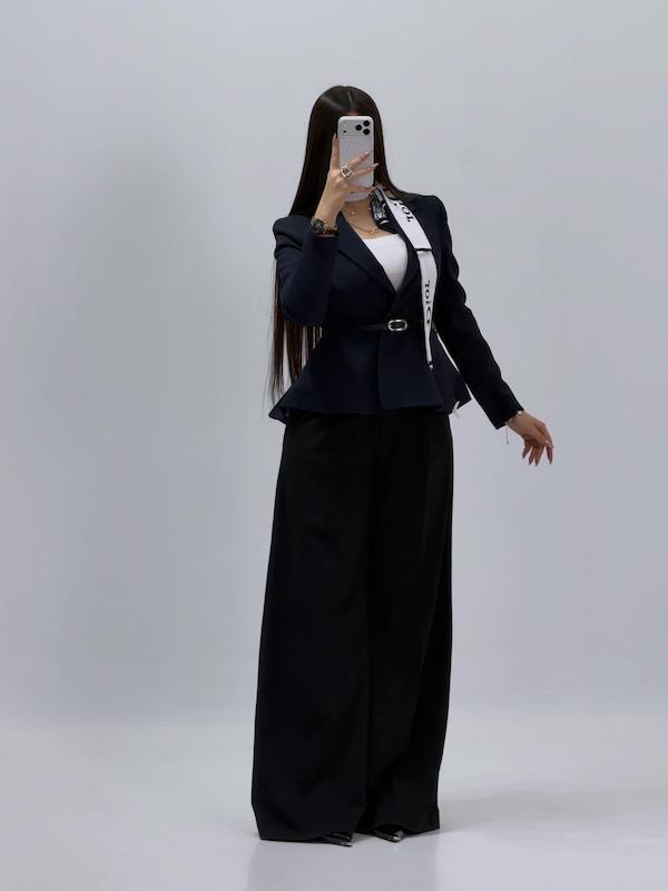 شلوار فاق بلند کد 6509