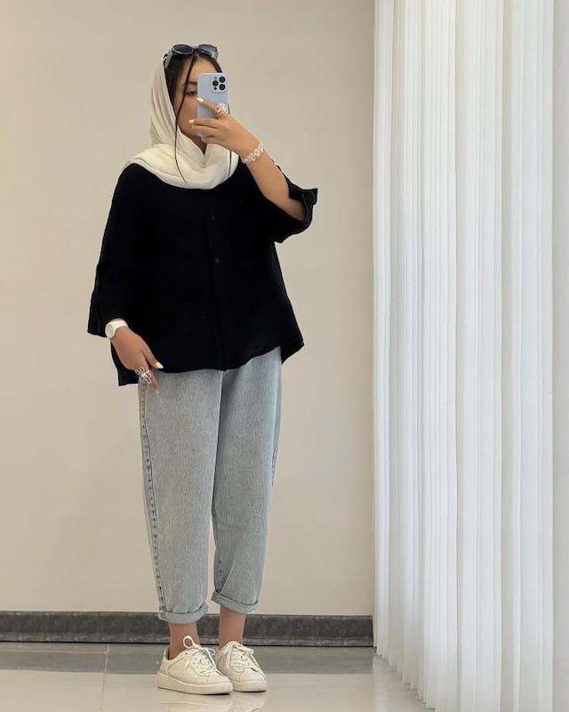 ست شومیز و شلوار مدل هلیا کد 6549