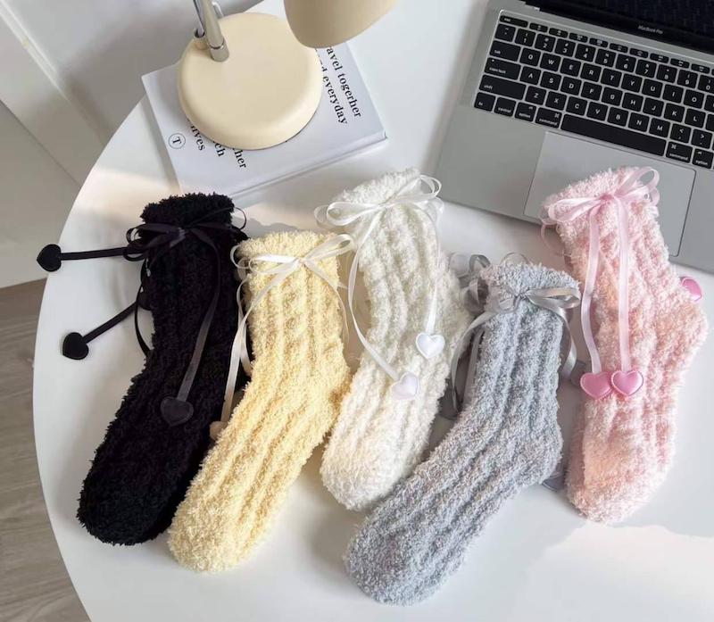 جوراب بوکله ربان قلبی