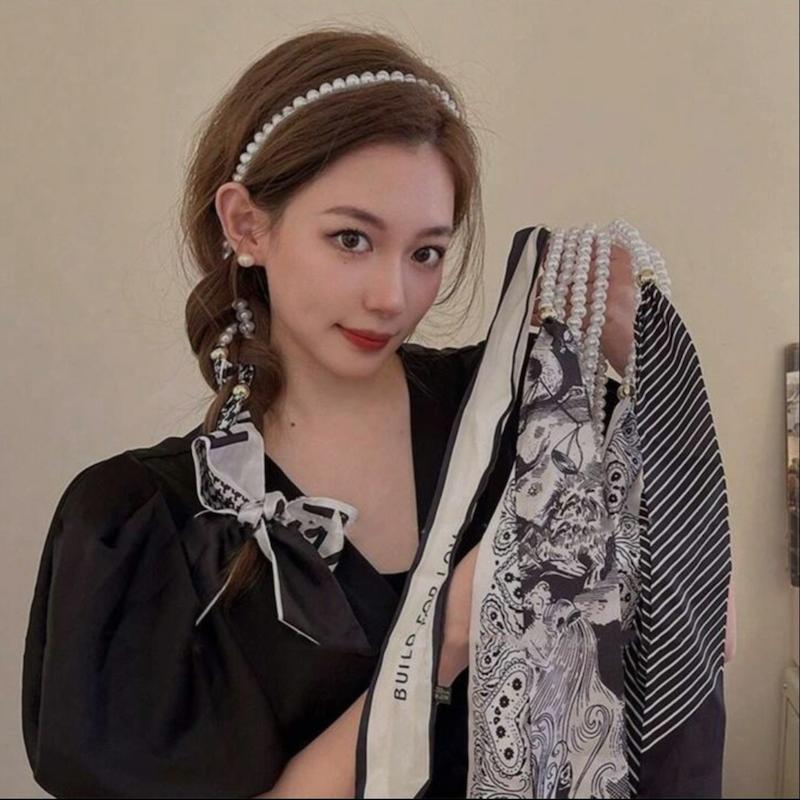 گردنبندباندانا مرواریدی