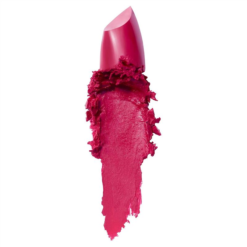 بافت بافت و جلوه رژلب کرمی میبلین Color Sensational شماره 379 Fuchsia For Me