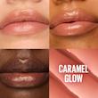بالم لب روغنی رنگی میبلین Lifter Glaze شماره 006 Caramel Glow با رنگ قهوه‌ای کاراملی