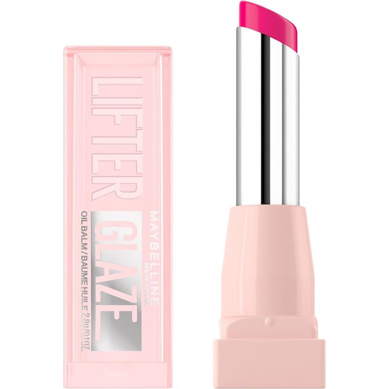بالم لب روغنی رنگی میبلین Lifter Glaze شماره 003 Rose Bite با رنگ رز صورتی