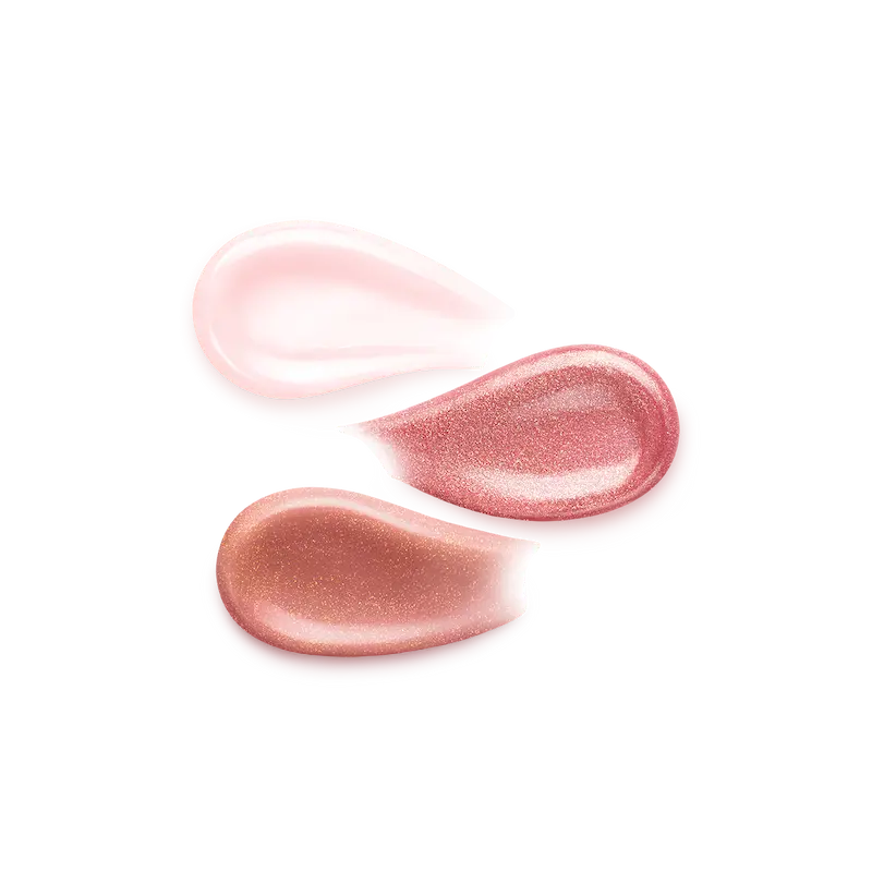 پک سه‌تایی برق لب KIKO Milano Glossy Lip Set شامل دو برق لب 3D Hydra و یک حجم‌دهنده لب