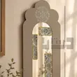 آینه دیواری دست ساز با نقاشی پشت آینه