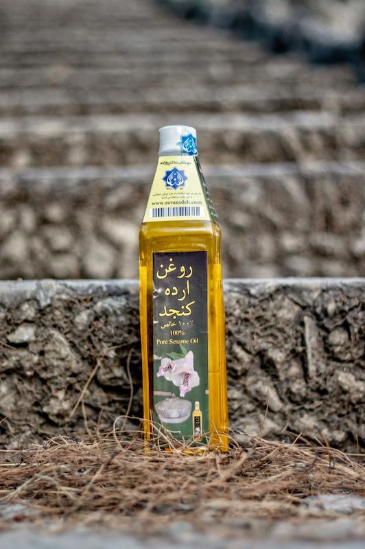 روغن ارده کنجد نیم لیتری