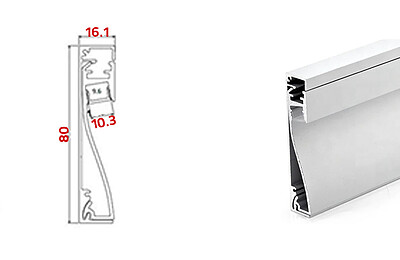 کد L580 - قرنیز نوری F