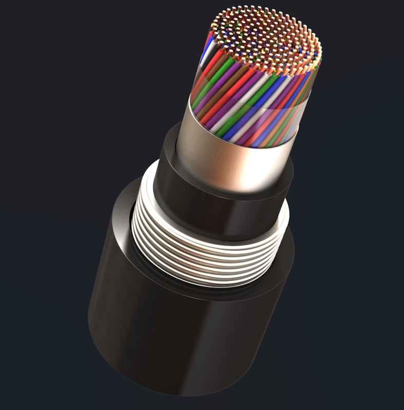 کابل ژله فیلد خاکی Buried Filled Cable (BFC)