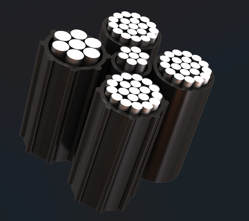 کابل های خودنگه دار آلومینیومی Aerial Bundle Cable(ABC)