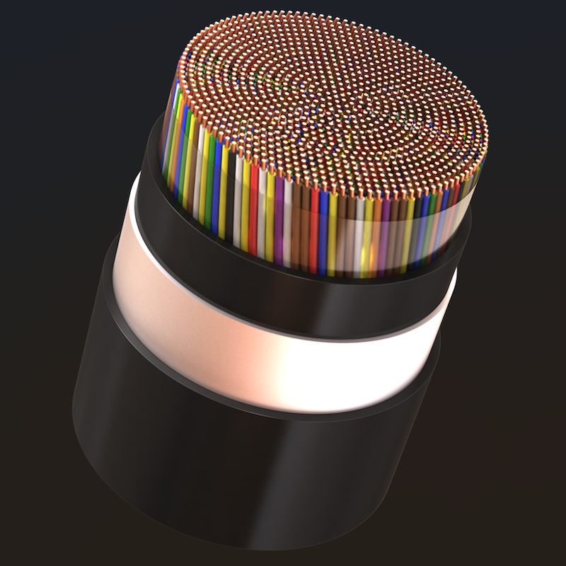 کابل ایرکور کانالی (Conduit Unfilled Cable(CUC