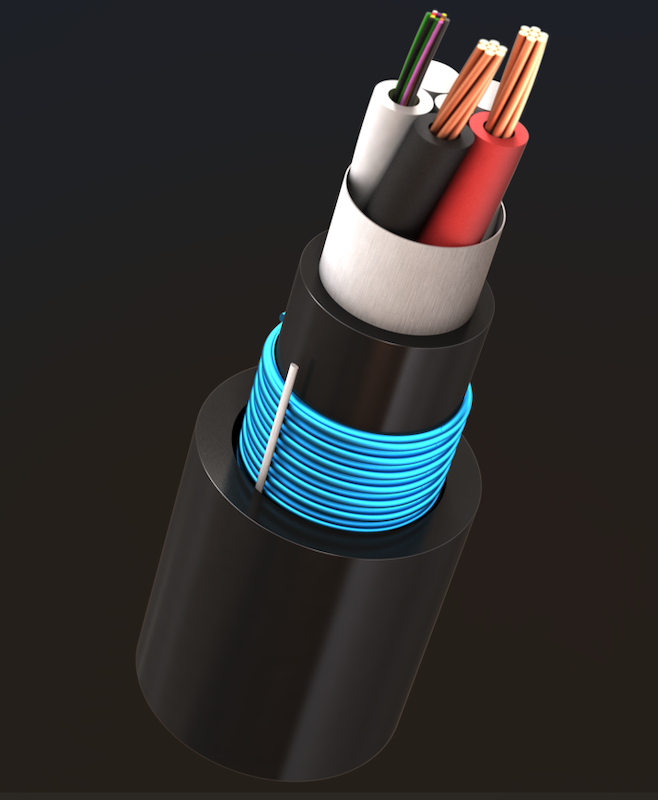 کابل ترکیبی نوری و برق (Composite Cables(Power & Optic