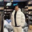 کاپشن باکسی کلاه‌دار پارچه TC آب‌گریز