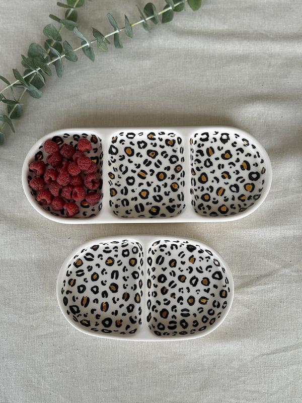 ظروف چندخانه پلنگی