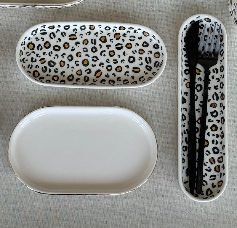 ظروف بیضی پلنگی