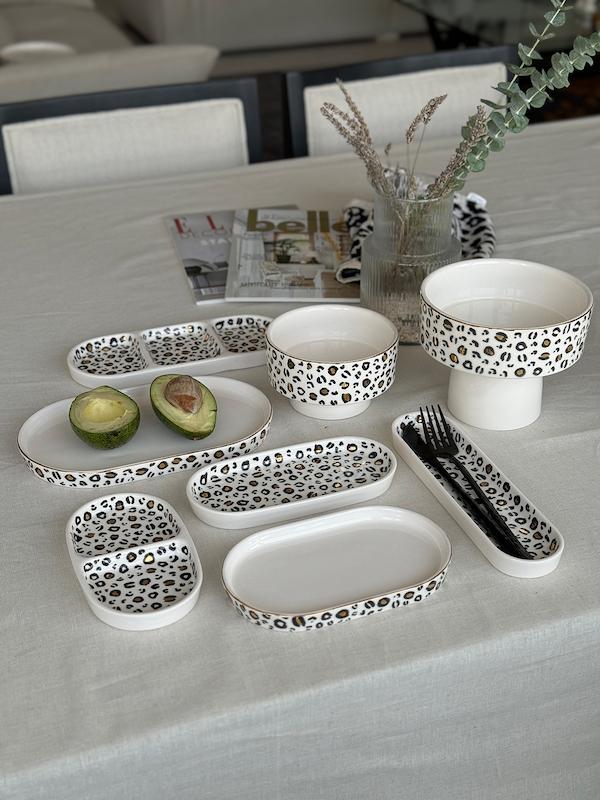 ست پذیرایی پلنگی ۸ پارچه 