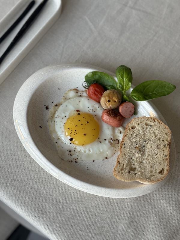 پیش دستی تخم مرغی سپیدار