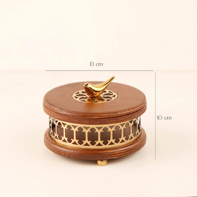 شکلات خوری چوب استیل بدون پایه متوسط آلما 