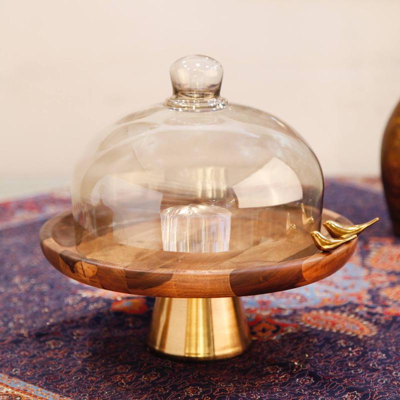 کیک خوری درب دار چوبی آوان