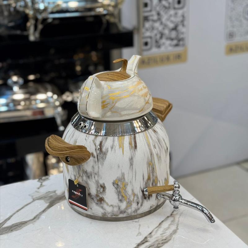 کتری و قوری کروپ ست 