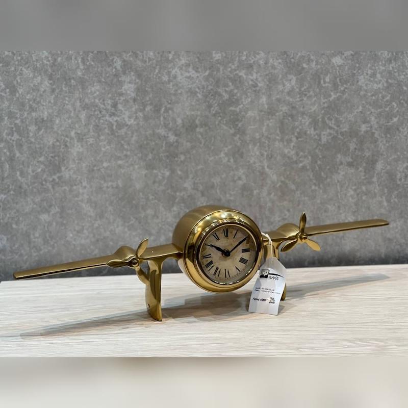 ساعت رو میزی هواپیما براس  کد : 63-984-60 AB