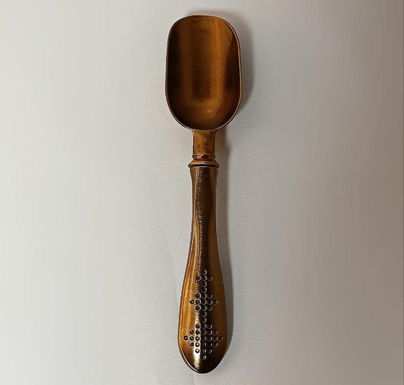 قاشق آجیل فلزی سالینو