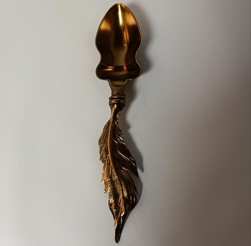 قاشق آجیل فلزی سالینو