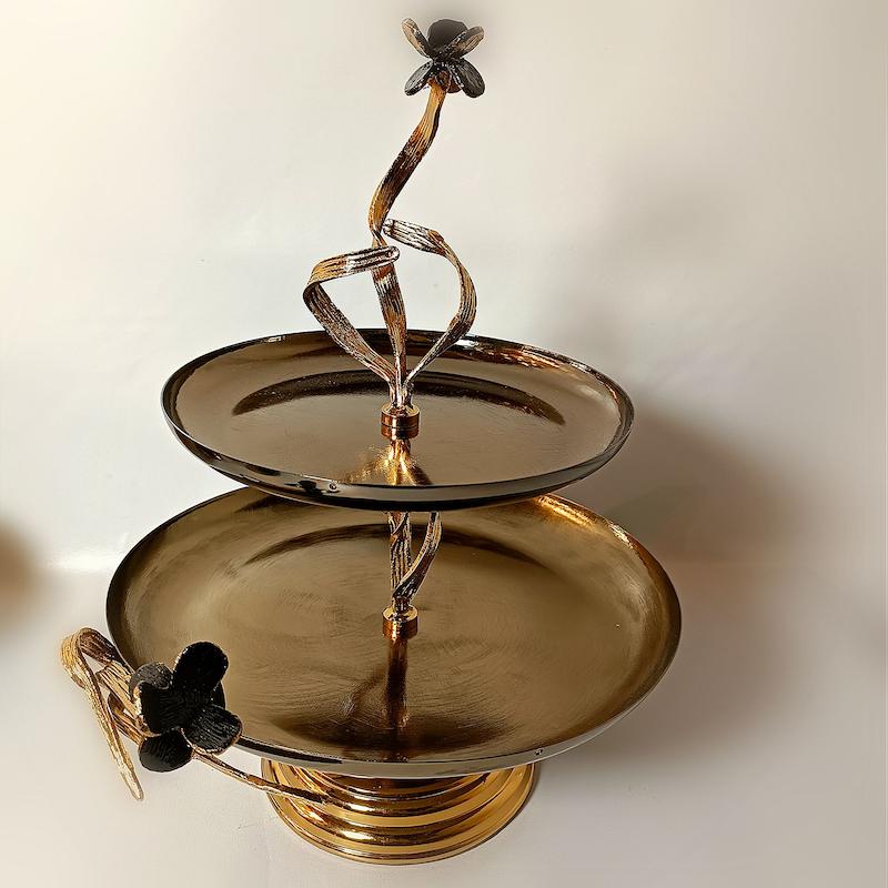 دیس دو طبقه شبدر زیتونی 