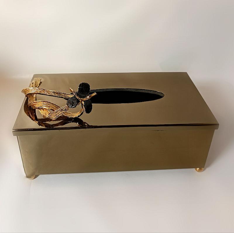 جا دستمال شبدر زیتونی 