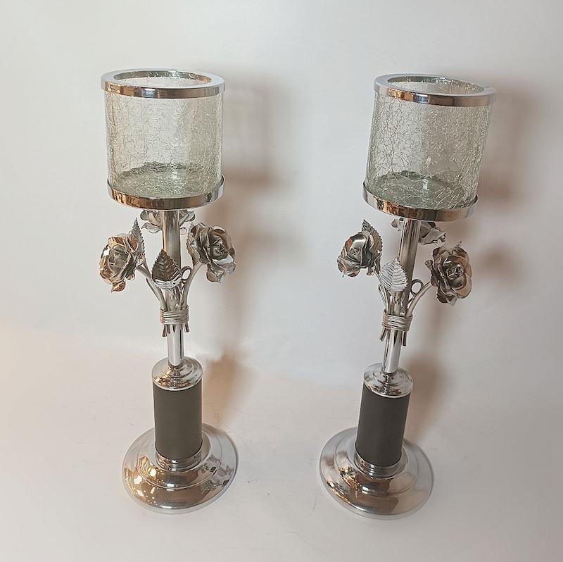 شمعدان سه رز ۴۰۲۲ نقره 