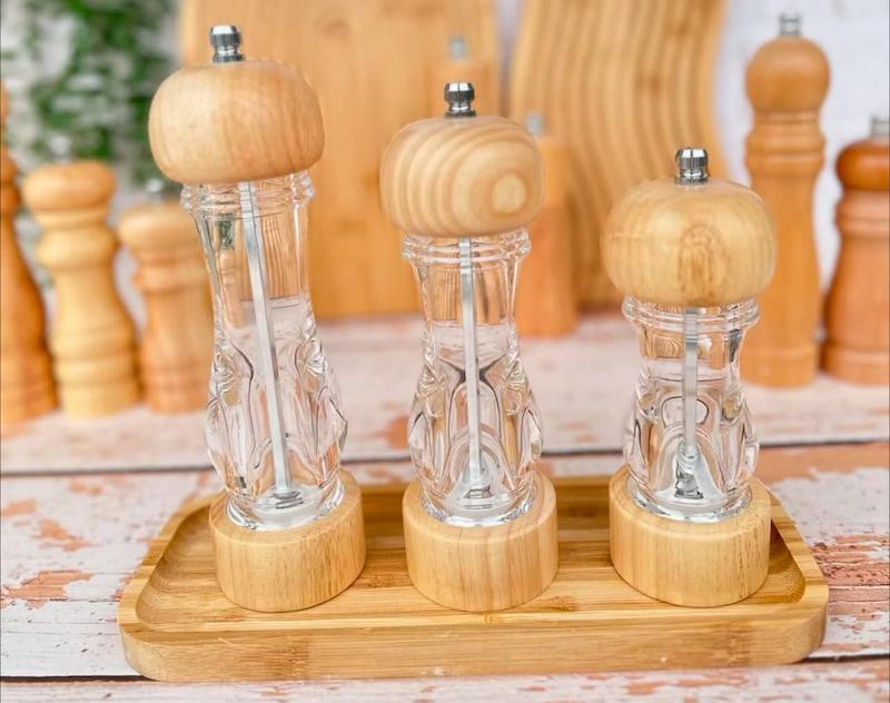 فلفل ساب چینی 3 سایز اکرولیک و چوبی