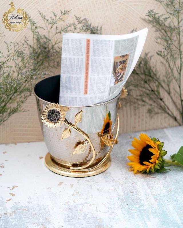 سطل استیل آفتابگردون 