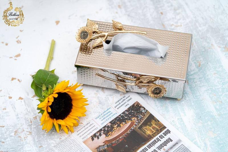 جا دستمال استیل افتابگردون 