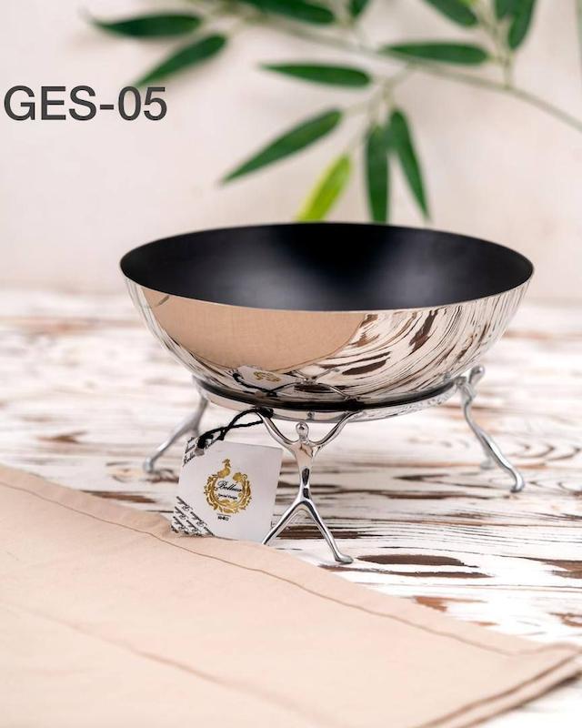 آجیل خوری مدل ژستو برنجی کد 05