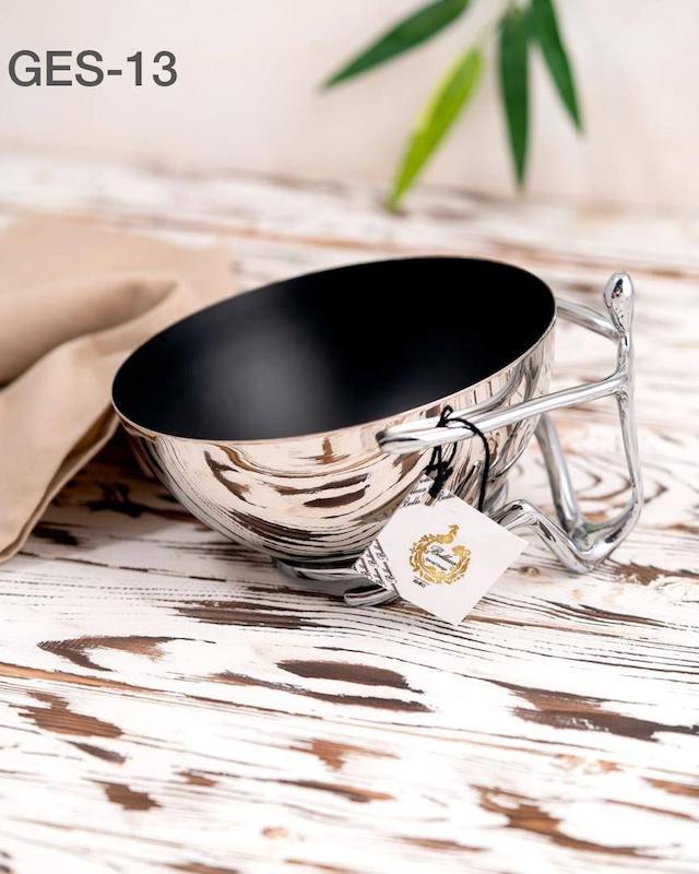 شکلات خوری کوچک مدل ژستو برنجی