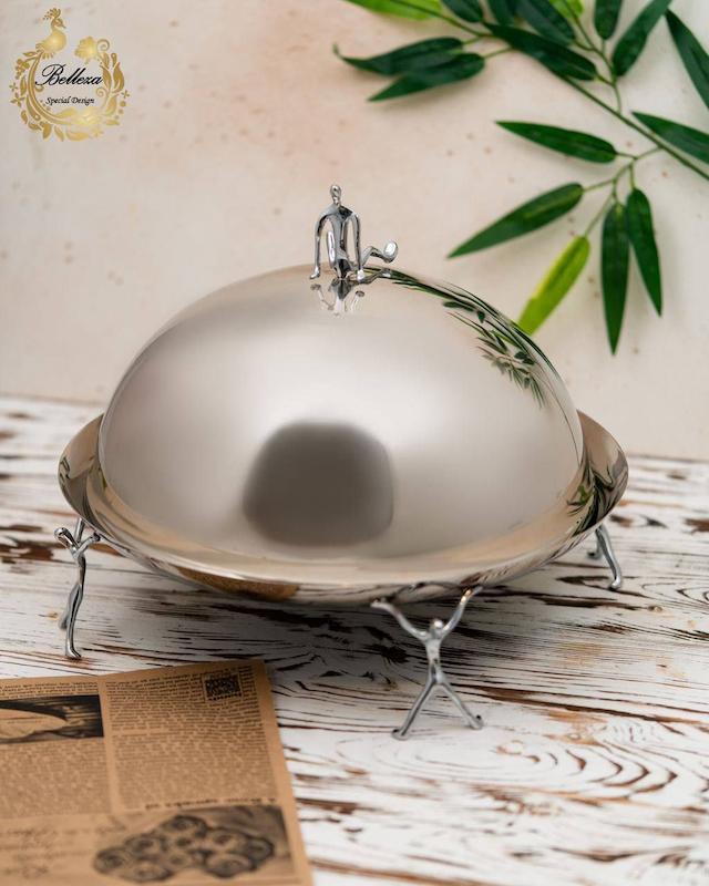 کاپ کیک با درب مدل ژستو برنجی