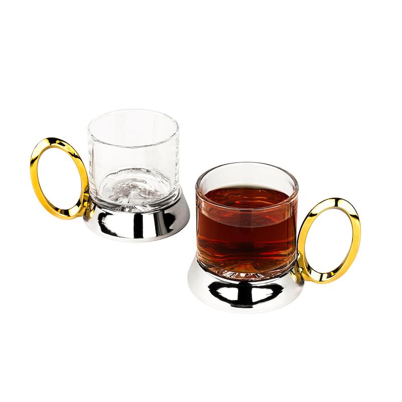 سرویس لیوان مدل لنین طلائی برند راکلند