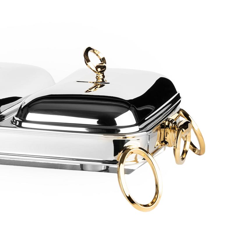 سوفله مستطیل دوقلو لنین طلائی برند راکلند