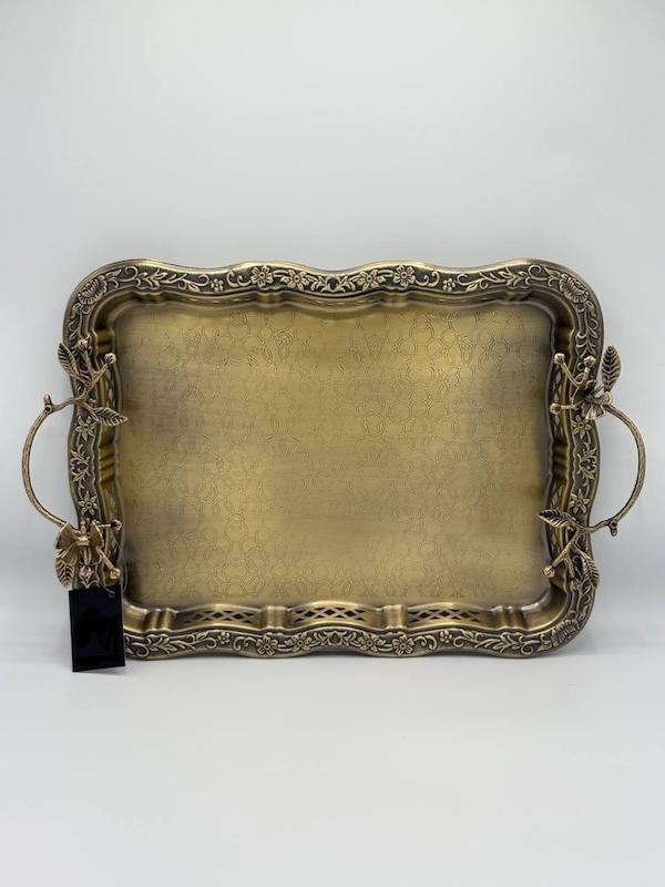 سینی پذیرایی برنجی