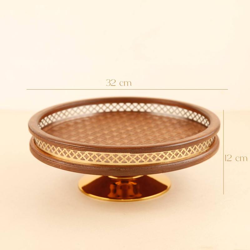 میوه خوری بزرگ چوبی خشتی