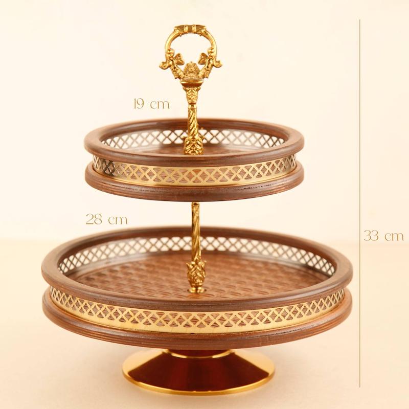 شیرینی خوری 2 طبقه بزرگ خشتی