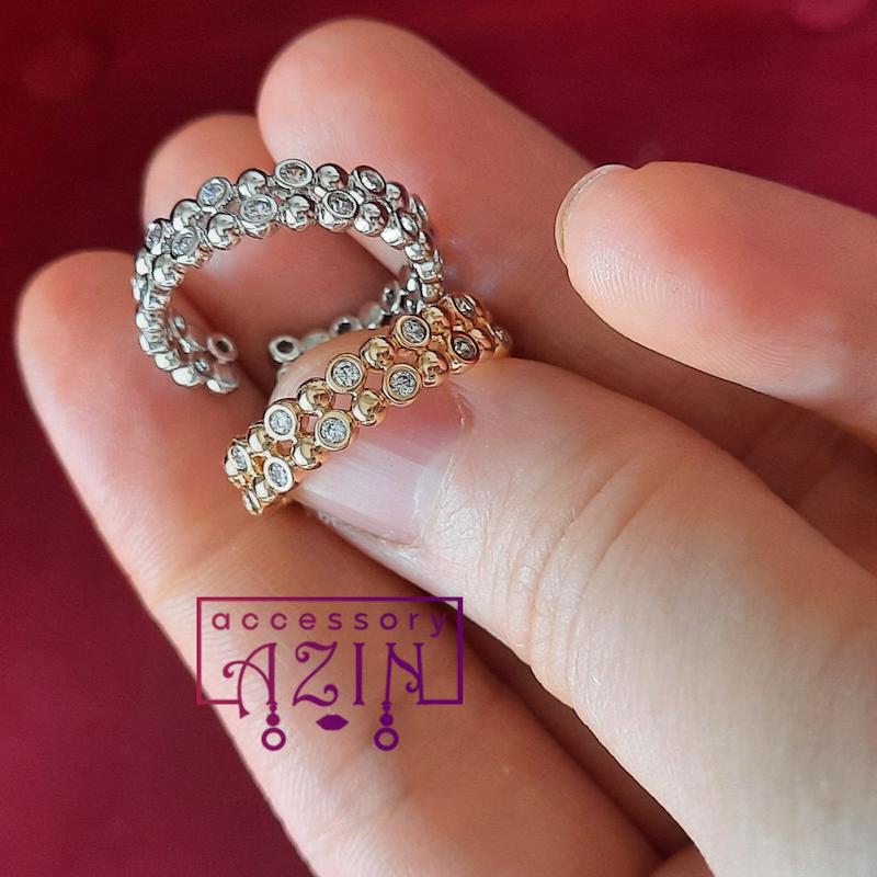 انگشتر دور نگین ژوپینگ 