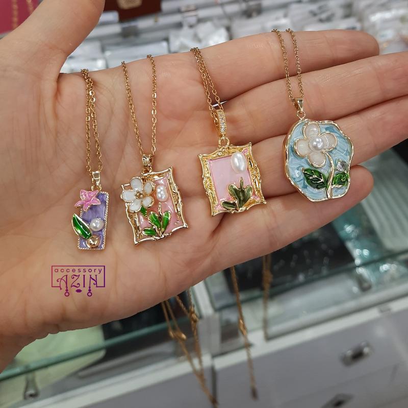 گردنبند میناکاری