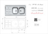 ُسینک روکار اخوان کد 166SP