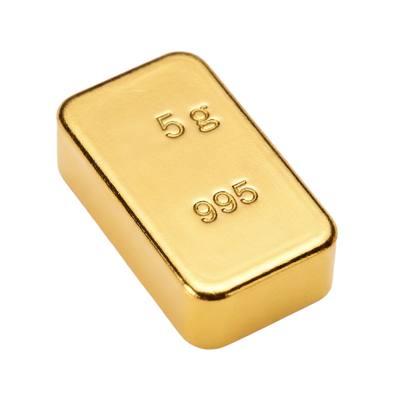 شمش طلای ۵ گرمی ۲۴ عیار