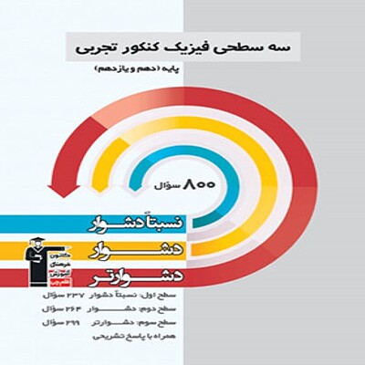  سه سطحی فیزیک پایه دهم و یازدهم تجربی قلم چی 