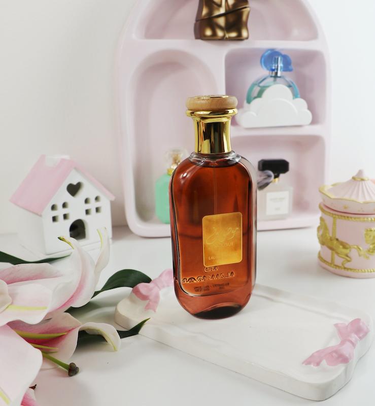 عطر ادکلن موصوف قهوه ای ارض الزعفران 100میل