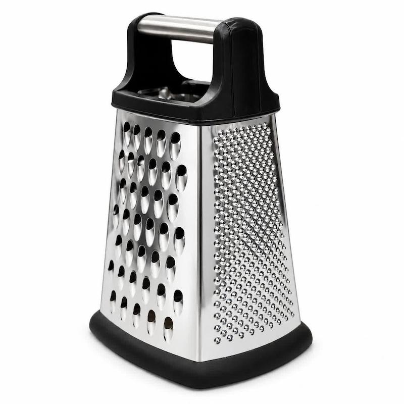 رنده استیل دسته استیل 4 طرفه ضد زنگ برند شنگیا