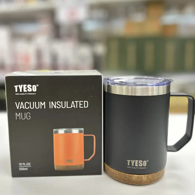 TS-8836 - تراول ماگ دسته دار از برند تایسو مناسب چای