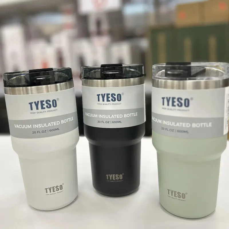 TS-8726C - تراول ماگ تایسو تامبلر عایق گرما وسرما 600میل