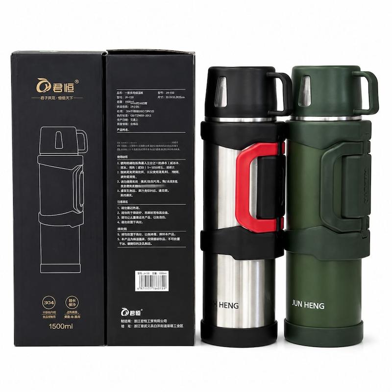 فلاسک 24 ساعته همراه با لیوان JH-6235 1500ML